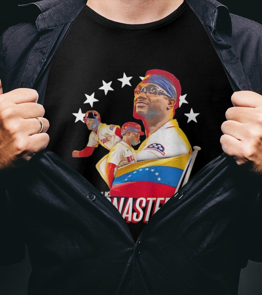 Venezuelan Pride Andruw Monasterio Red Sox Baseball Star T-Shirt