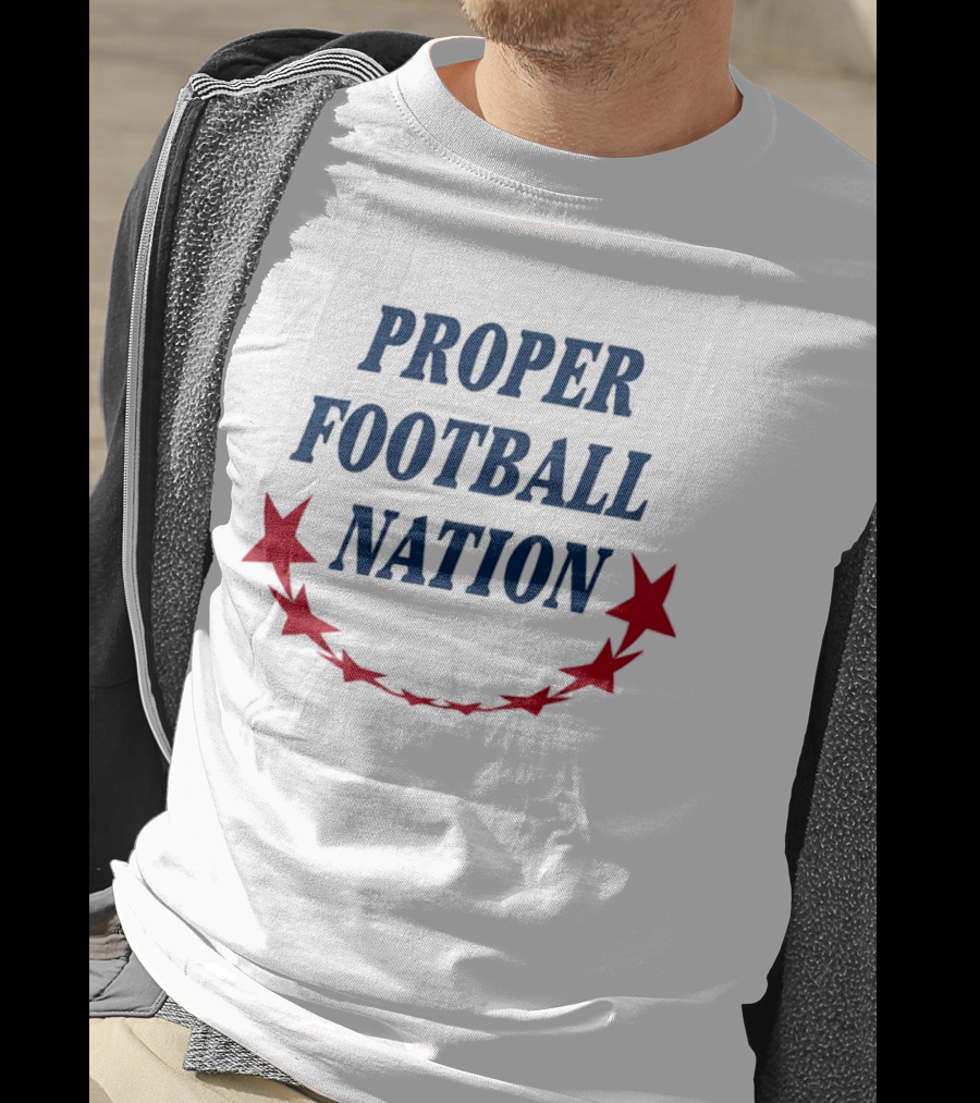 Proper Football Nation Red Stars Circle T-Shirt