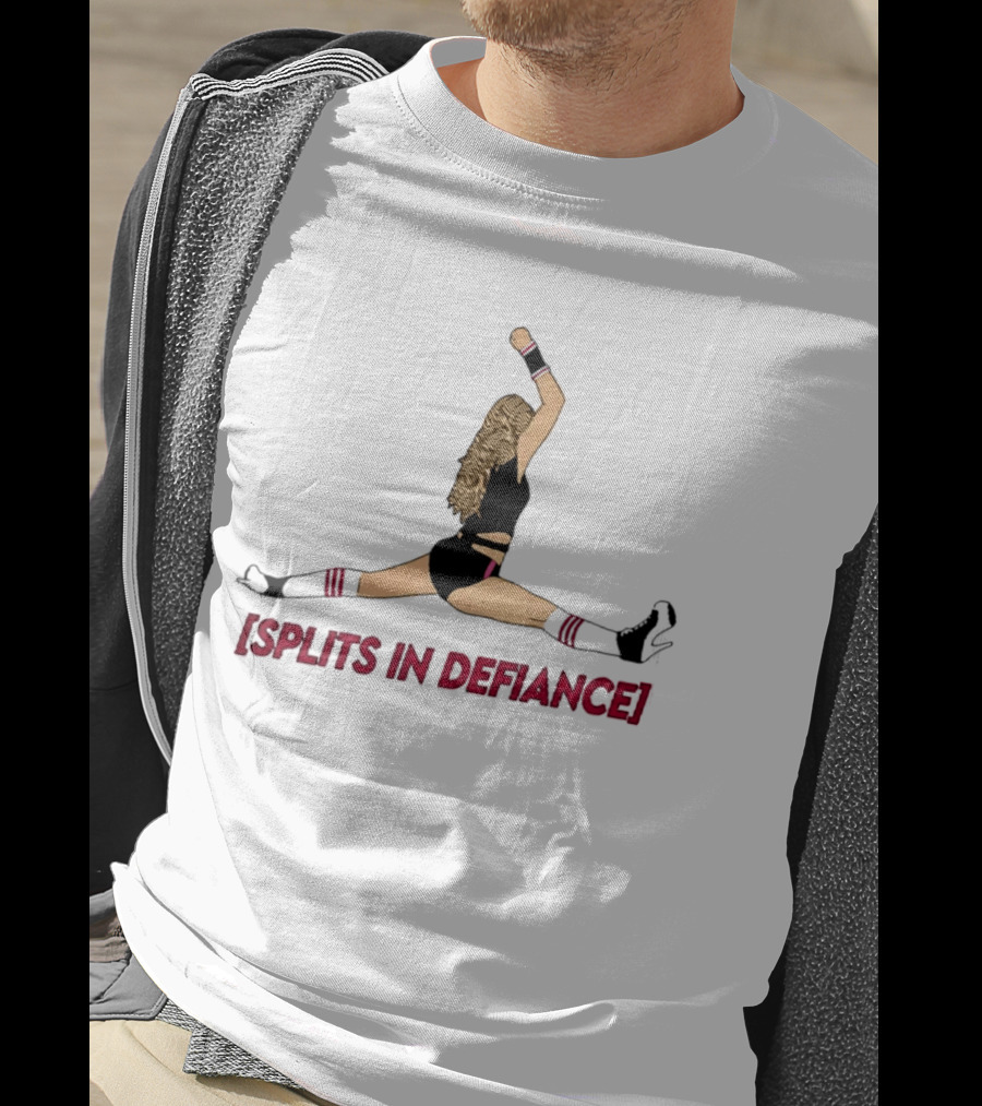 Splits In Defiance Cheerleader Dance Pose T-Shirt