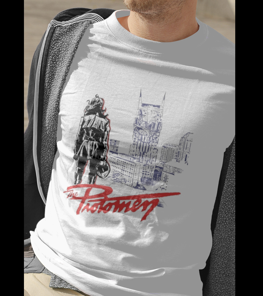 The Protomen Nashville Skyline Synthwave Rock Opera T-Shirt