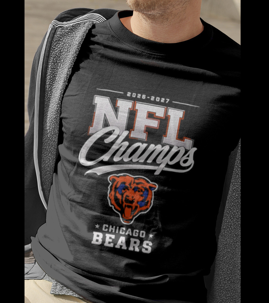 2026 2027 NFL Champs Chicago Bears T-Shirt