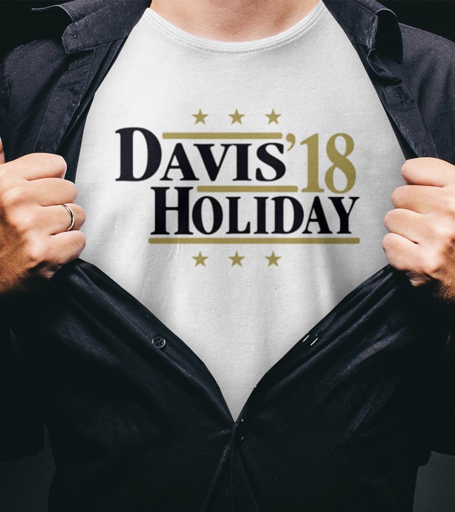 Davis Holiday '18 New Orleans Pelicans T-Shirt