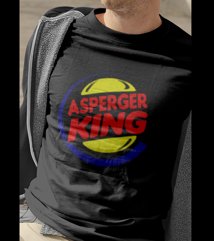 Asperger King Inspired Burger King T-Shirt