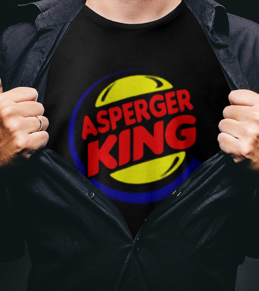 Asperger King Inspired Burger King T-Shirt