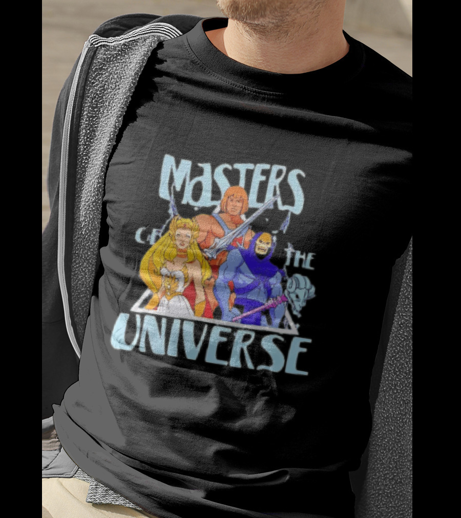 Masters Of The Universe He Man She Ra Skeletor Characters T-Shirt