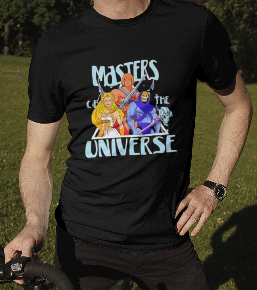 Masters Of The Universe He Man She Ra Skeletor Characters T-Shirt