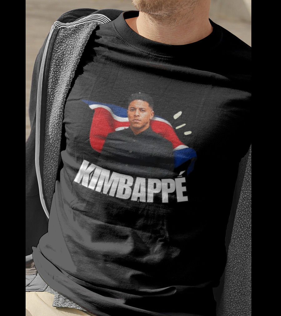 Kimbappe North Korea Mashup Flag T-Shirt