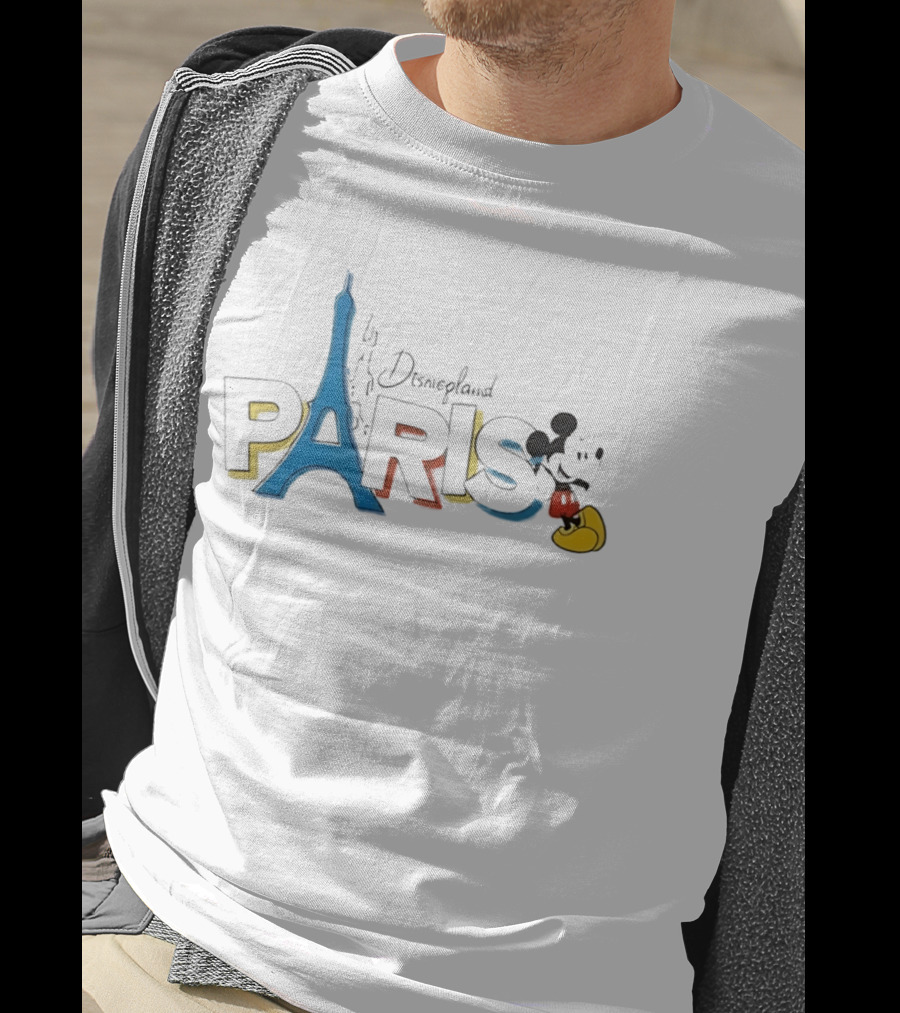 Kylie Kelce Disneyland Paris Mickey Mouse Eiffel Tower T-Shirt