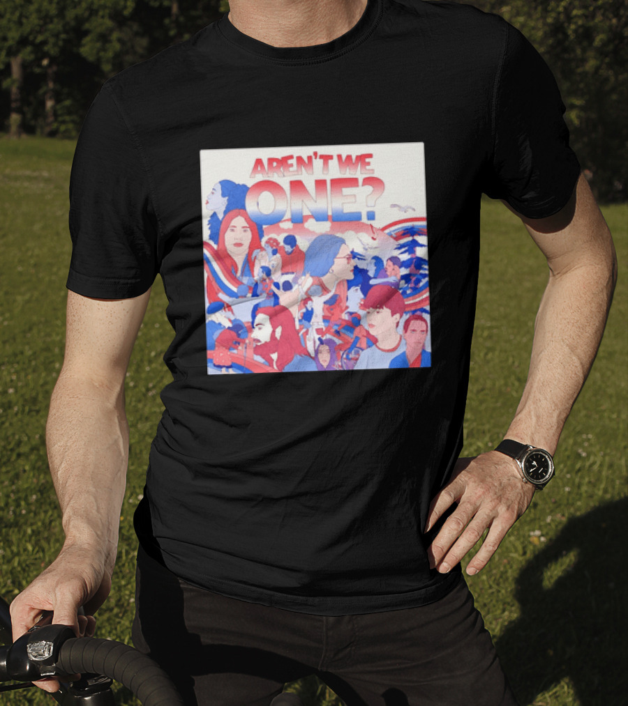 Aren't We One Colorful Community Unity Celebration T-Shirt