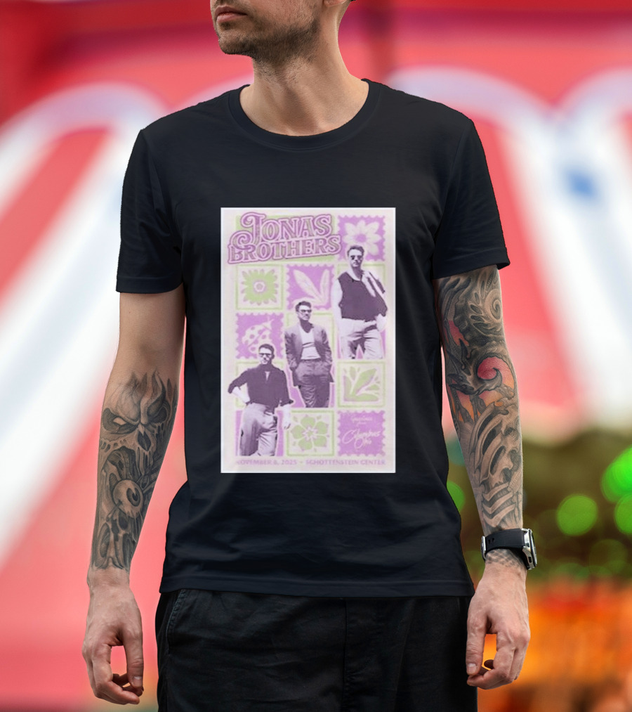 Jonas Brothers Concert Schottenstein Center November 8 2025 T-Shirt