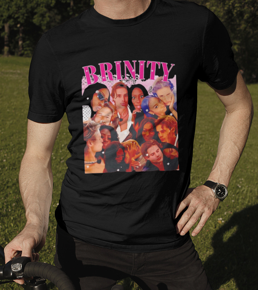 BRINITY Collage Of Couples Moments Embracing Love And Connection T-Shirt