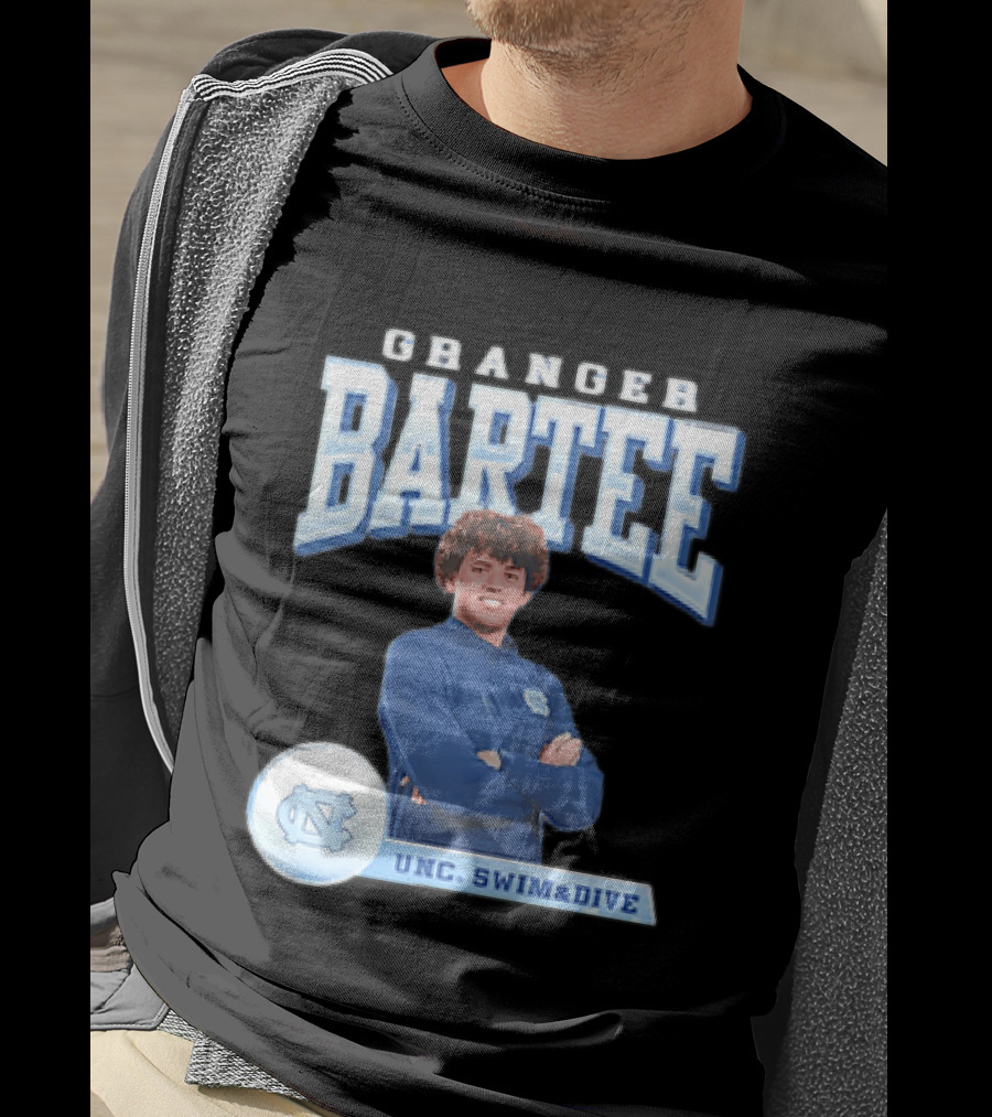 Granger Bartee UNC Swim & Dive North Carolina Tar Heels T-Shirt