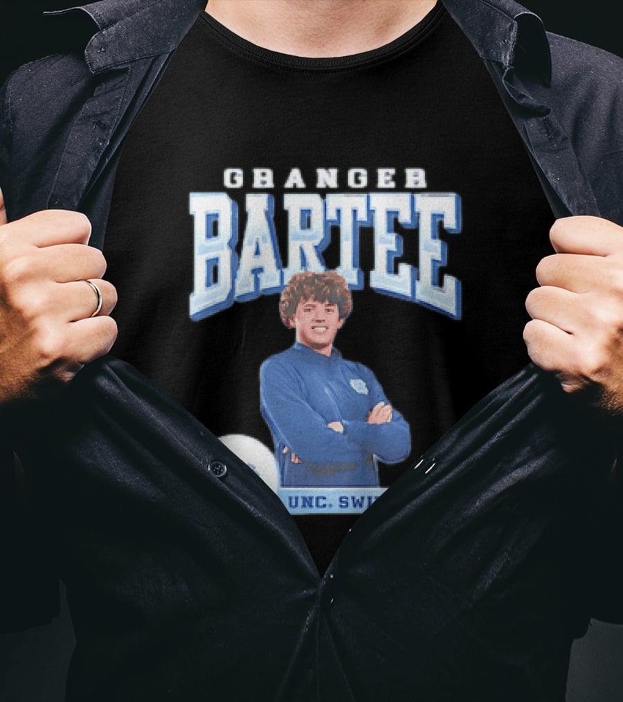 Granger Bartee UNC Swim & Dive North Carolina Tar Heels T-Shirt