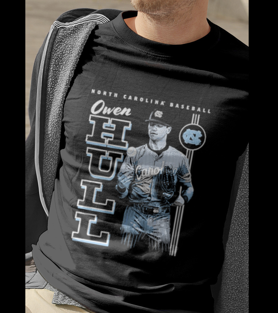 North Carolina Baseball Owen Hull Tar Heels T-Shirt
