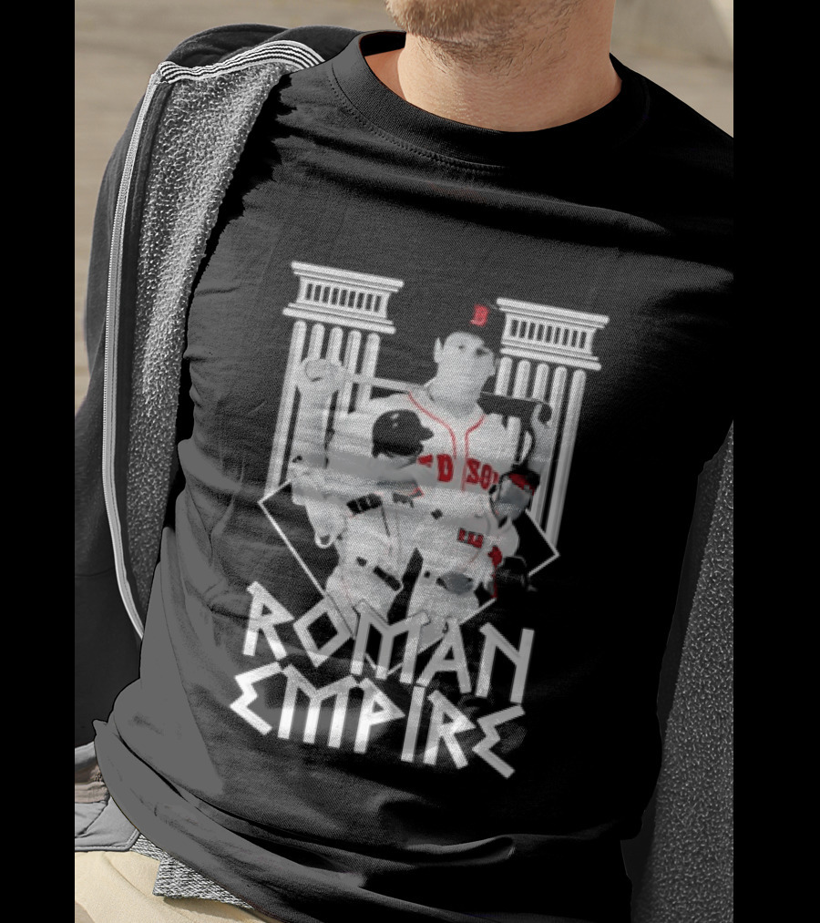 Red Sox Roman Empire Boston Baseball Team Fusion T-Shirt