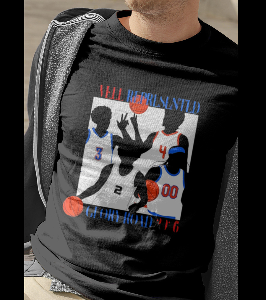 Well Represented Glory Road Basketball Team 2026 Number 3 4 2 00 T-Shirt