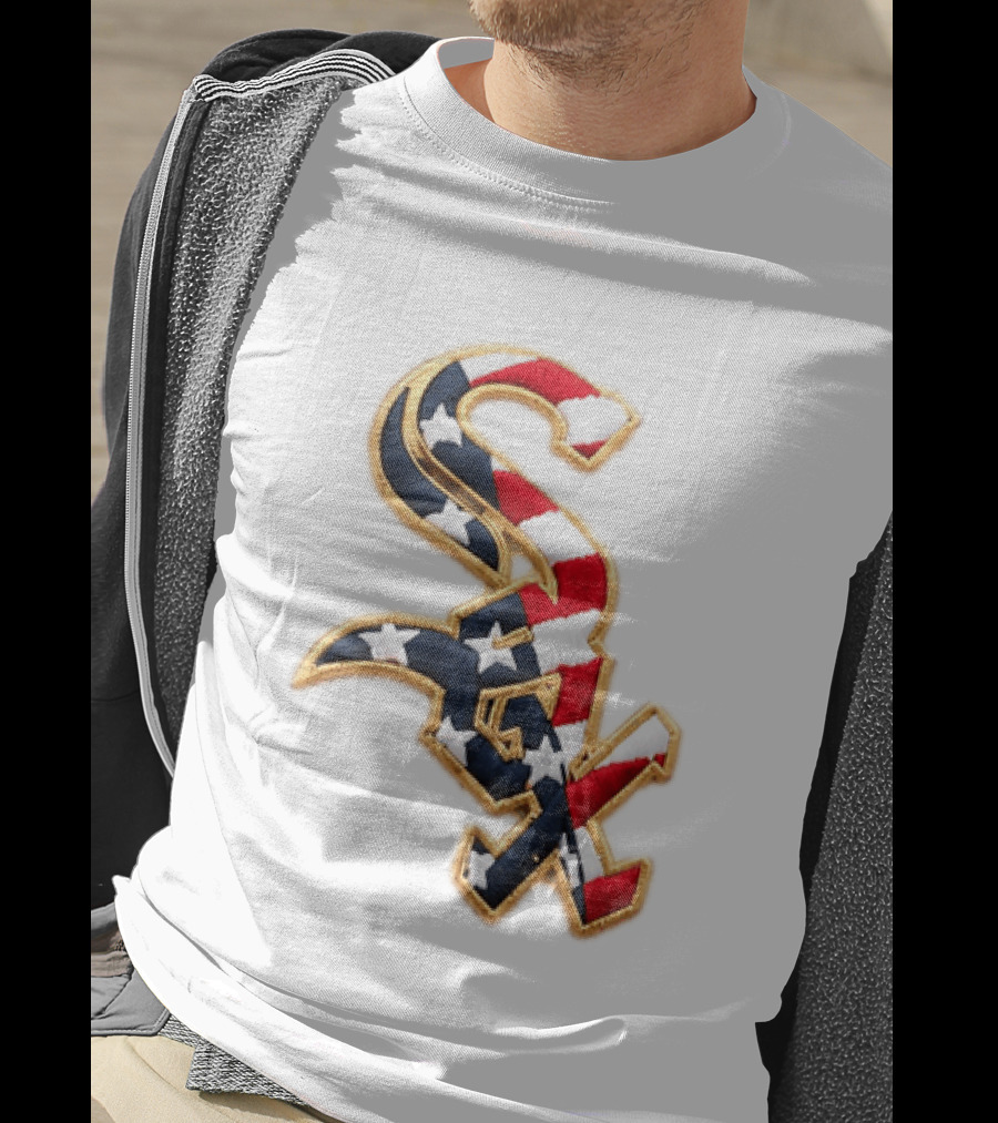 2026 White Sox Patriotic Stars Stripes 4th Of July T-Shirt