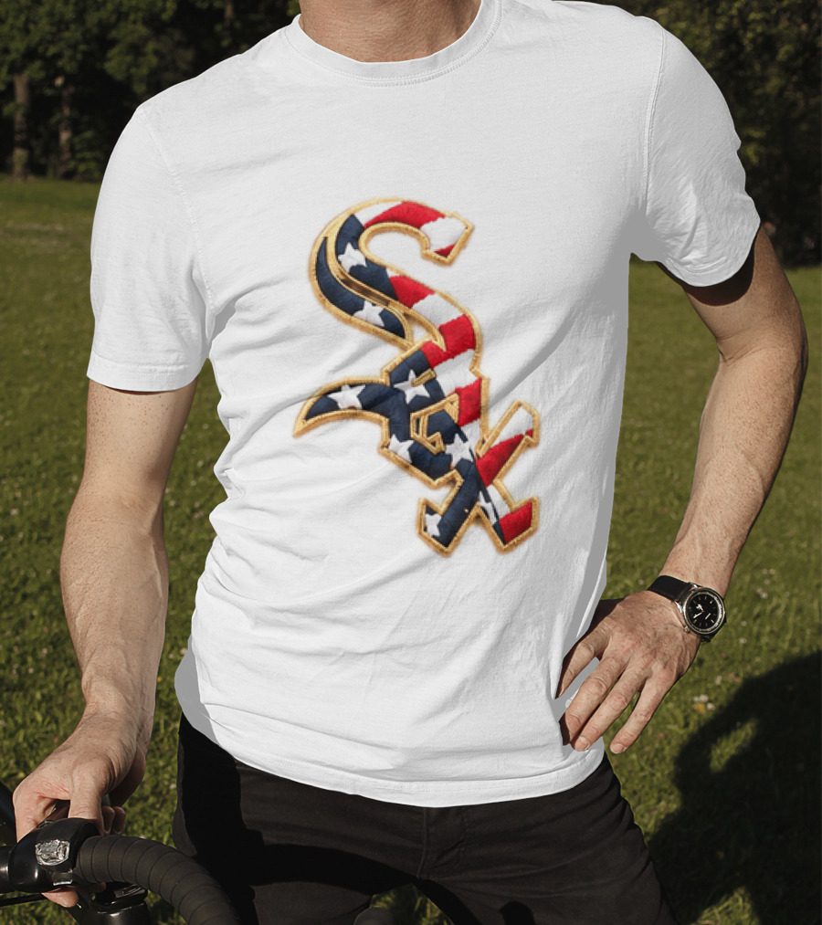 2026 White Sox Patriotic Stars Stripes 4th Of July T-Shirt
