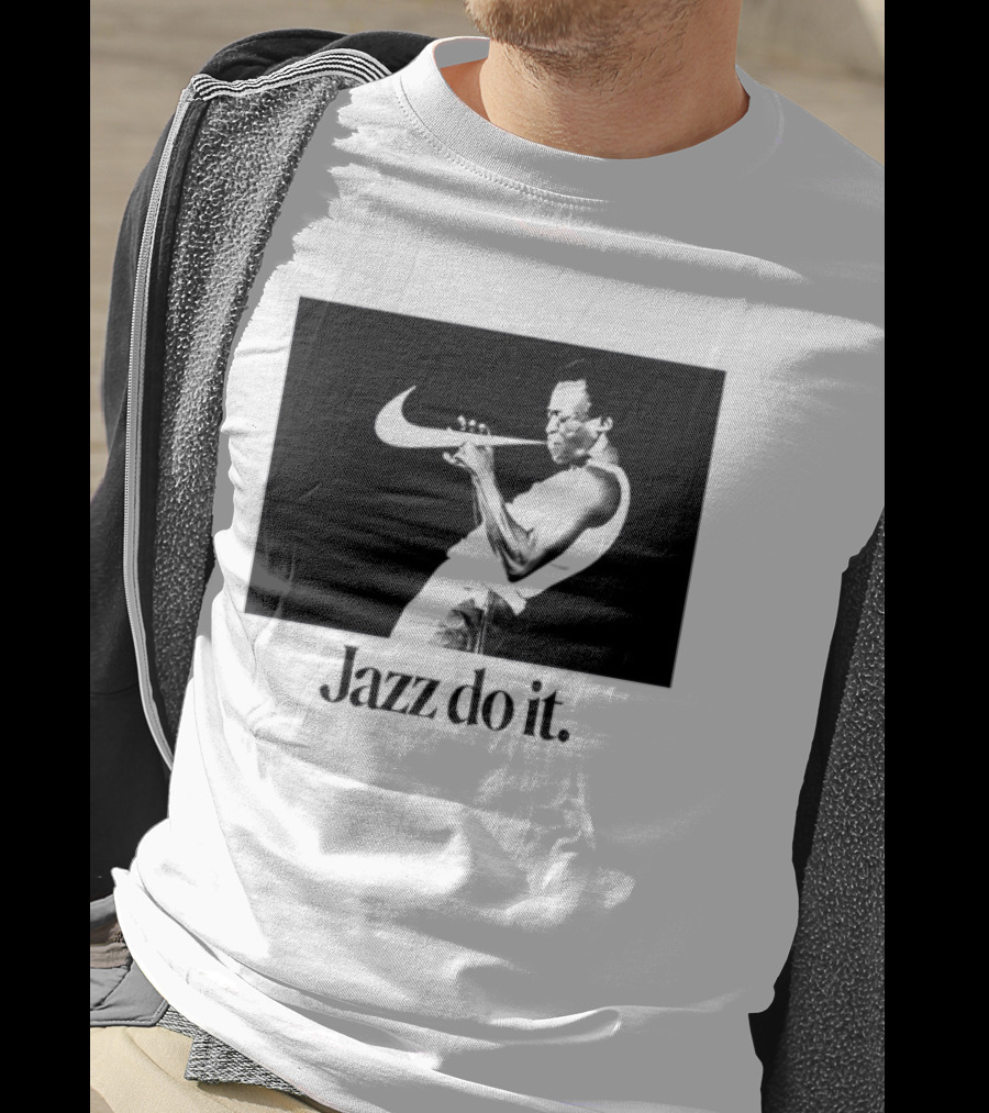Miles Davis Jazz Do It Iconic Trumpet Player T-Shirt