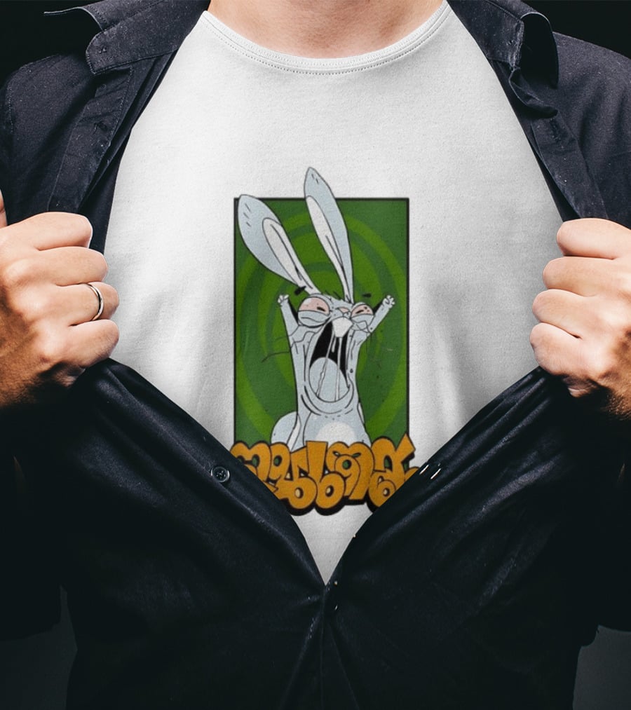 Rabid Rabbit Bugs Bunny Cartoon T-Shirt