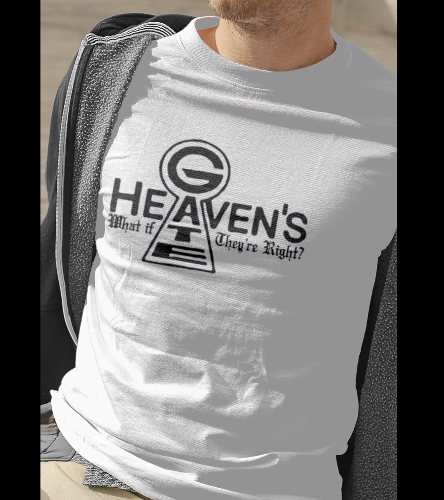 Heaven's Gate Keyhole G Symbol What If They're Right T-Shirt