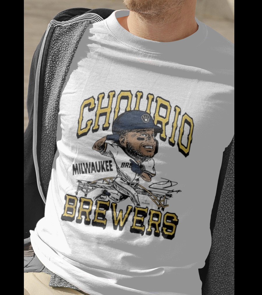 Jackson Chourio Milwaukee Brewers Baseball Player T-Shirt