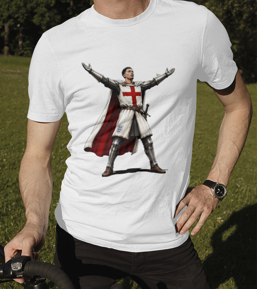 Jude Bellingham England National Football Knight Crusade Iconic Symbolism T-Shirt