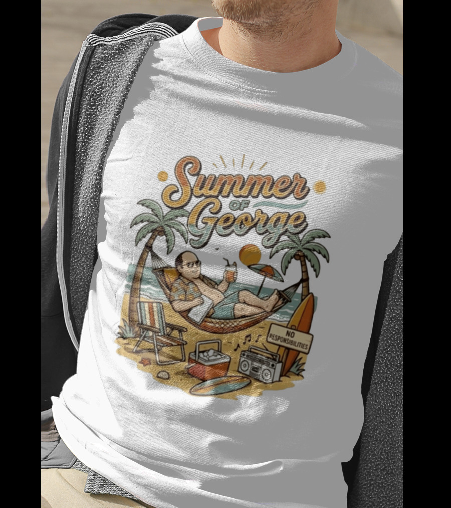 Summer Of George Seinfeld No Responsibilities Beach Relaxation T-Shirt