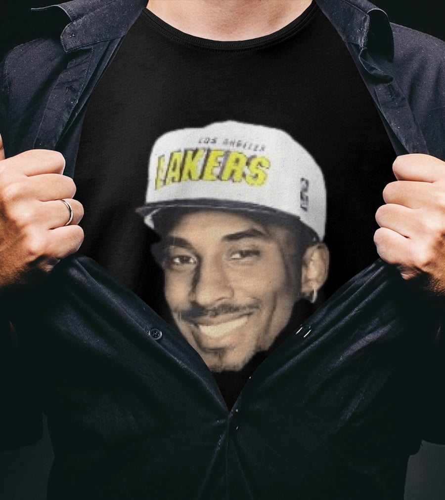 Kobe Bryant Los Angeles Lakers NBA Basketball Hat T-Shirt