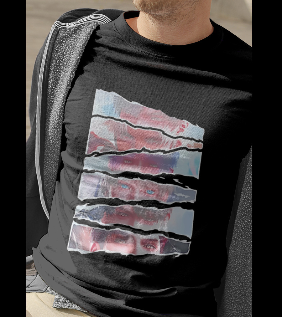 Love And Deepspace Otome Game Character Eyes Collage T-Shirt