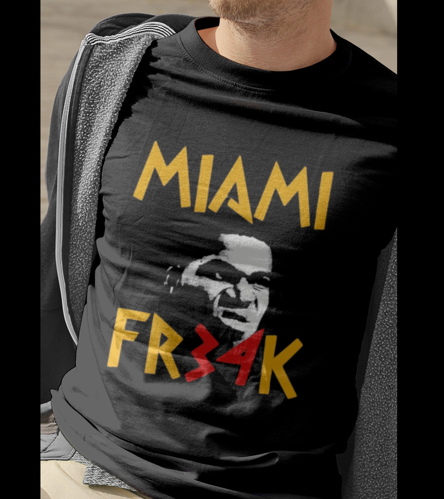 Giannis Antetokounmpo Miami Freak 34 Greek Freak Basketball T-Shirt