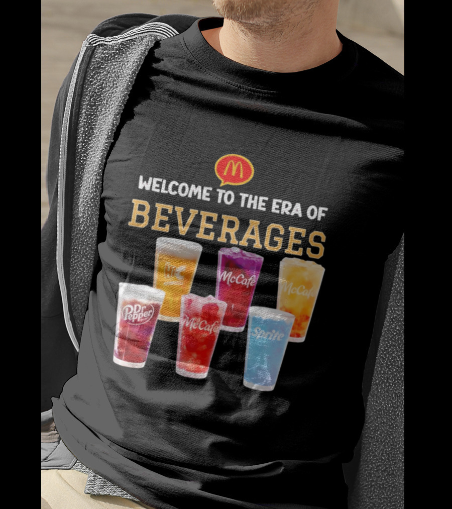 McCafé McDonald's Dr Pepper Sprite Hi C Beverages 2026 T-Shirt