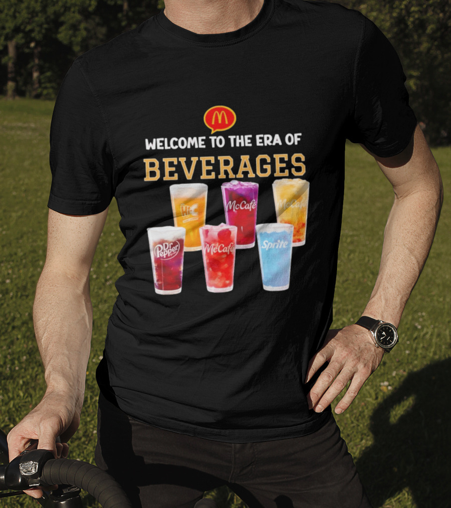 McCafé McDonald's Dr Pepper Sprite Hi C Beverages 2026 T-Shirt
