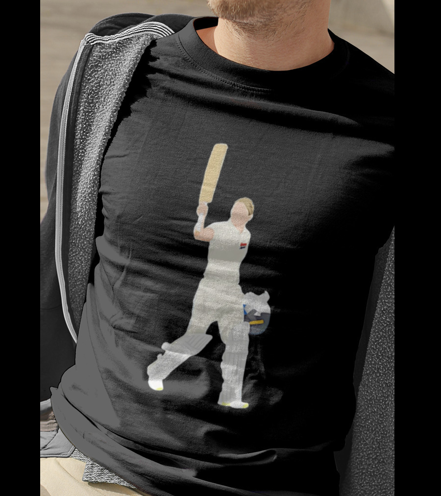 Steve Smith Celebrating Australian Cricket Icon Batter T-Shirt