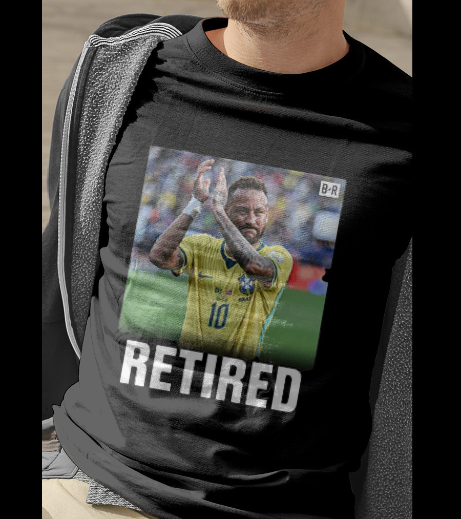 Neymar Jr Brazil 2026 Retired Emotional T-Shirt