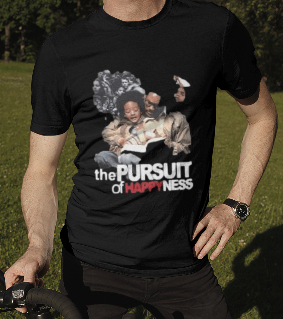 The Pursuit Of Happyness Will Smith Jaden Smith Movie Scene T-Shirt