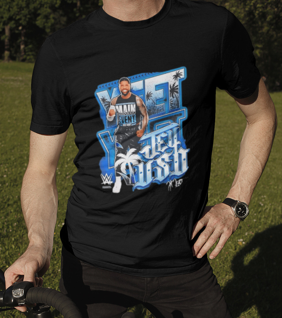 WWE Jey Uso Main Event Yeet Palm Trees Wrestling T-Shirt