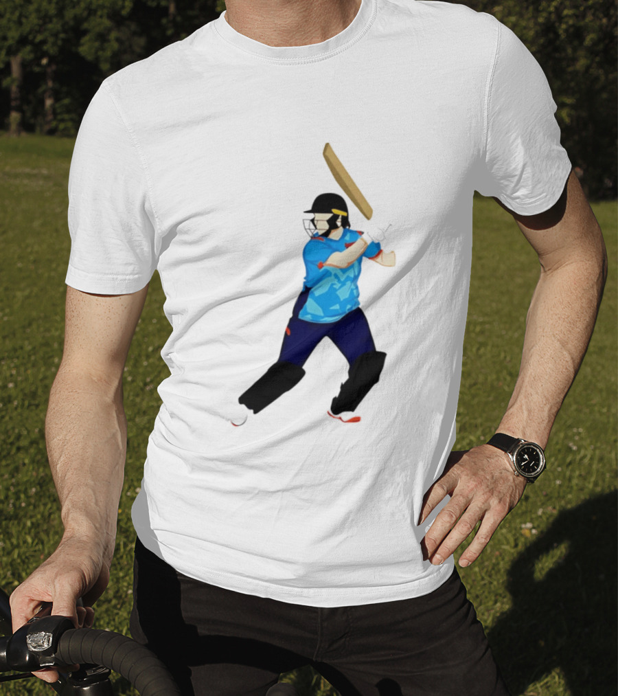 Alice Capsey Delhi Capitals Cricket WPL Player Batting T-Shirt