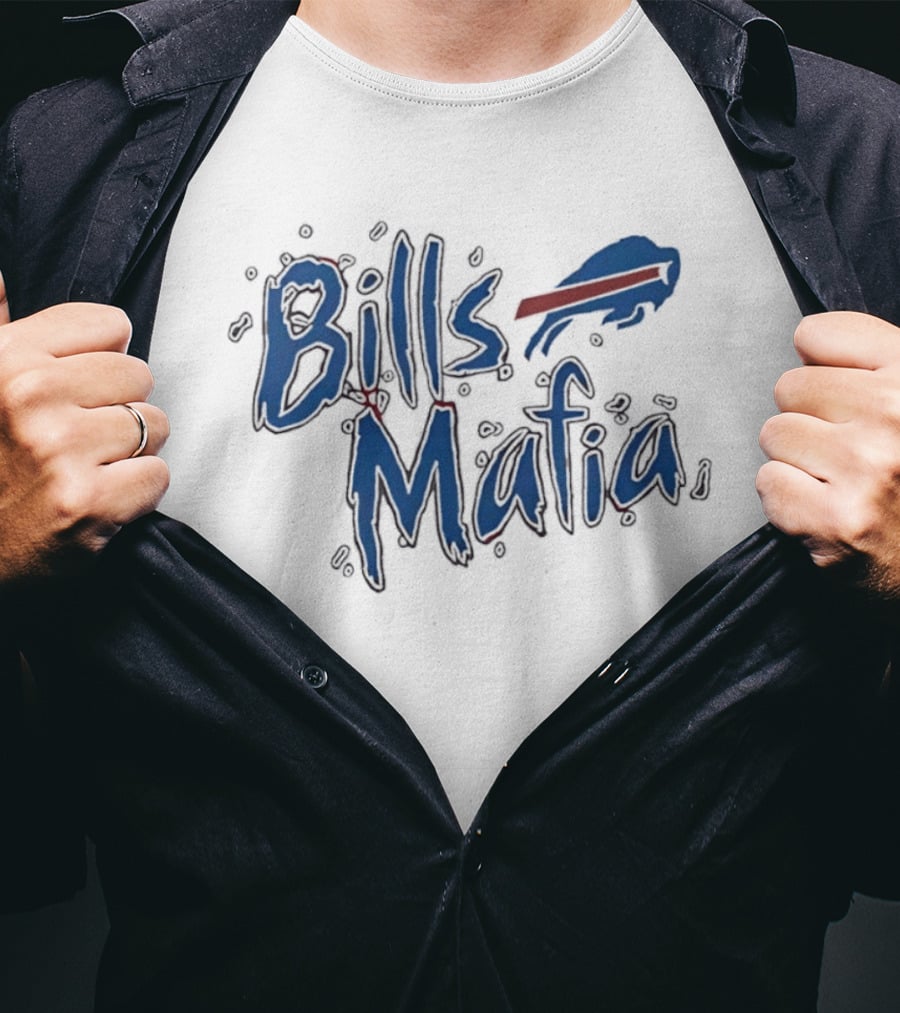 Bills Mafia Buffalo Logo Fans NFL Enthusiasts T-Shirt