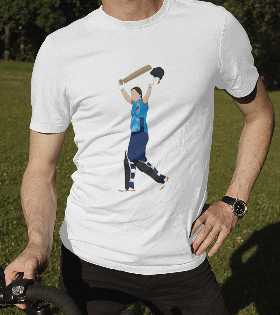 Nat Sciver Brunt England Cricket Iconic Batting Celebration T-Shirt