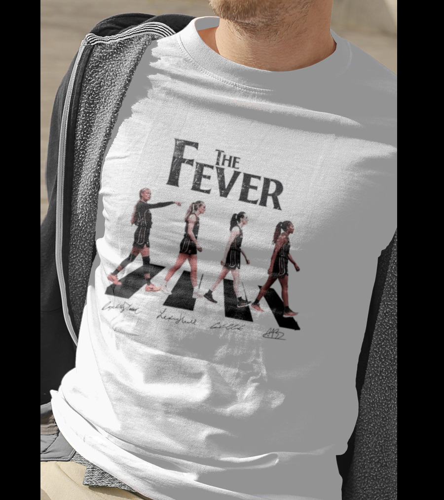 The Fever Walk Lexie Hull Caitlin Clark Aaliyah Boston Abby Meyers T-Shirt