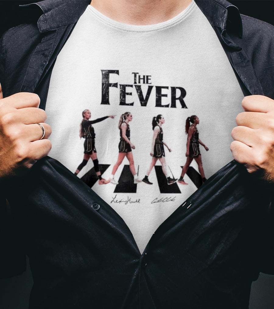 The Fever Walk Lexie Hull Caitlin Clark Aaliyah Boston Abby Meyers T-Shirt