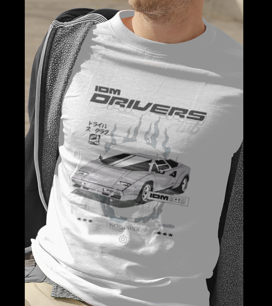 Top IDM Drivers Club 2025 Worldwide Racing Automotive Enthusiasts T-Shirt