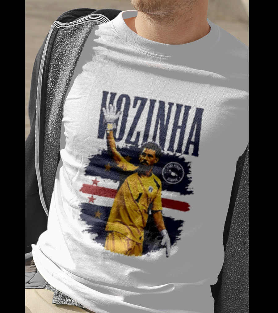 Vozinha Cabo Verde Goalkeeper Cape Verde National Team Soccer T-Shirt