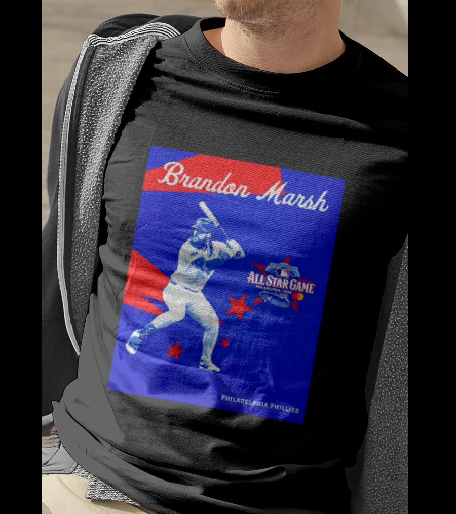 Brandon Marsh Philadelphia Phillies 2026 MLB All Star Game T-Shirt
