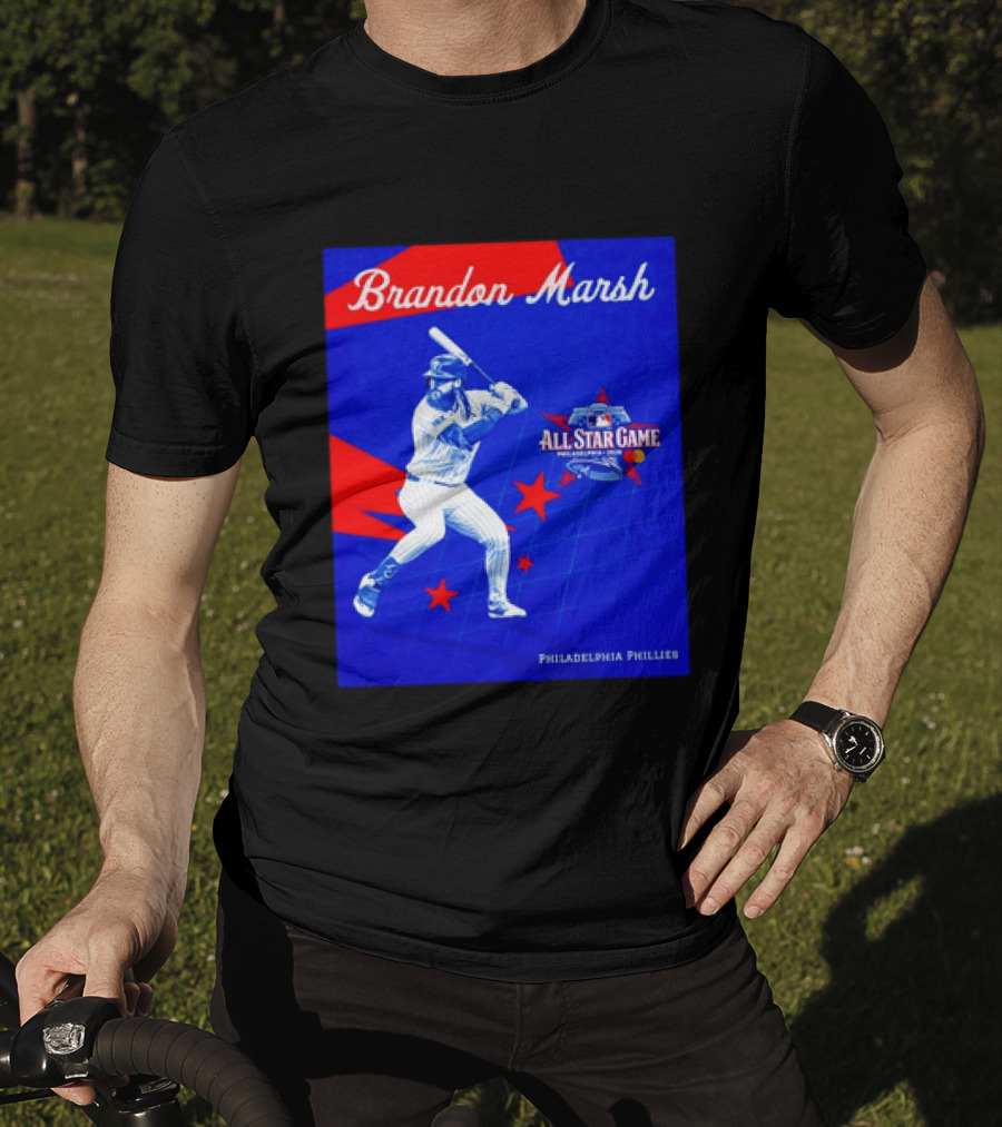 Brandon Marsh Philadelphia Phillies 2026 MLB All Star Game T-Shirt