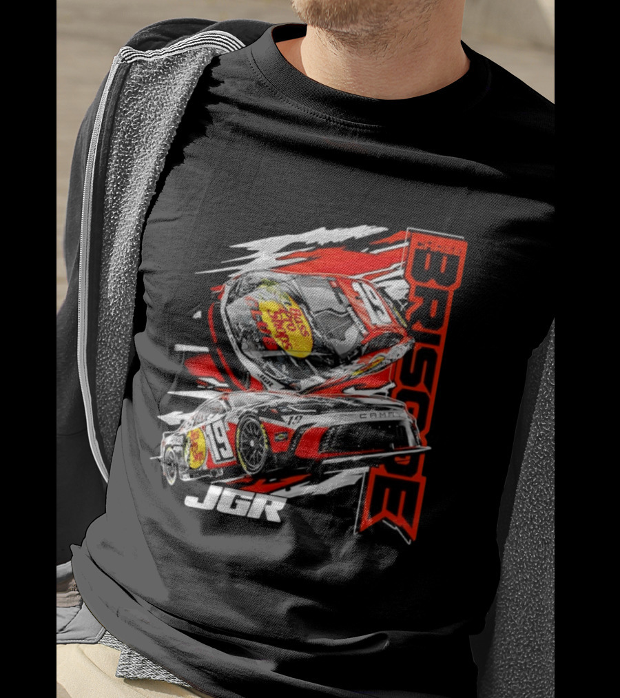 Chase Briscoe 19 Joe Gibbs Racing Bass Pro Shops Toyota Camry NASCAR JGR T-Shirt