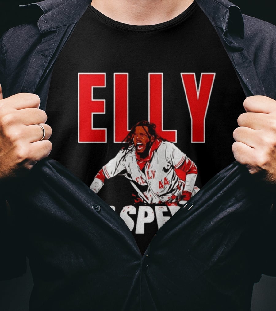 Elly De La Cruz Cincinnati Reds Elly 44 Is Speed T-Shirt