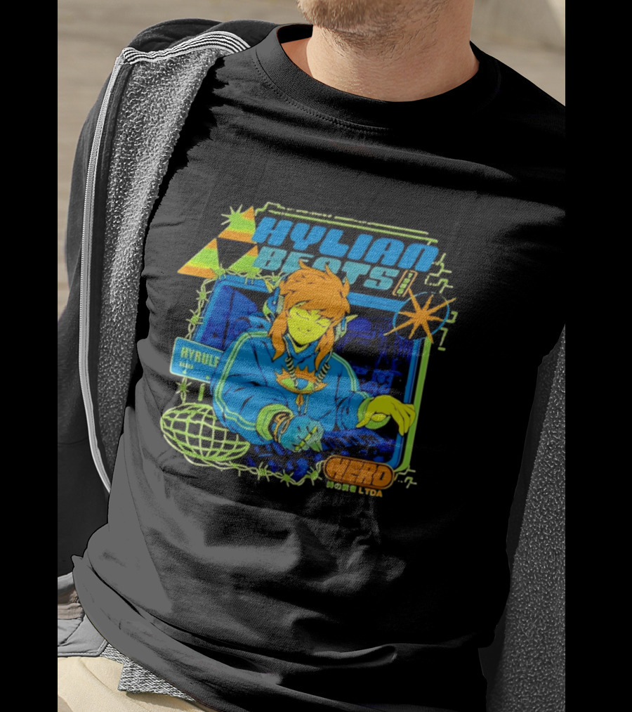 Hylian Beats 1986 Hyrule Ahead Hero Legend T-Shirt