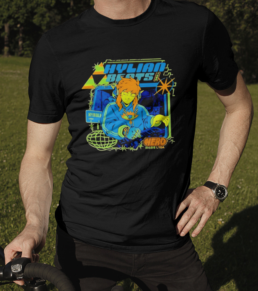 Hylian Beats 1986 Hyrule Ahead Hero Legend T-Shirt